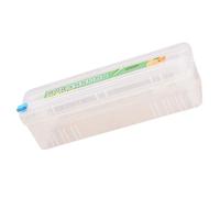 SOLUSTRE Cortador Deslizante de Film Transparente Envolver Alimentos para Cocina Dispensador Práctico de Plástico Adecuado para y Uso Doméstico