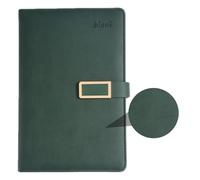 SOLUSTRE Cuaderno A5 Cuaderno de Negocios A5 Cierre Magnético Estilo Retro Papel E Imitación de Cuero para Escribir Diario y Lluvias de Ideas Estudiantes y Compañeros