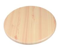 SOLUSTRE Cubierta de Asiento para Redondo de Madera Reemplazo de Superficie para Taburetes Diseño Elegante y Resistente Diámetro para Comedores y Bares