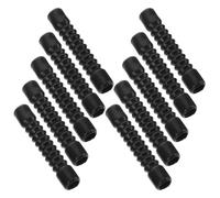 SOLUSTRE Cubiertas Protectoras de Goma para Cables de Freno y Acelerador, 45x6 Mm, Protección a Largo Plazo para Cuadros y Cables de Bicicleta, Uso en Motocicletas Offroad,