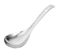 SOLUSTRE Cuchara de Arroz Doméstica de Acero Inoxidable Plata, Resistente y No se Deforma, Utensilio de Cocina Adecuado para Servir Hogar y Restaurante