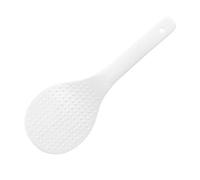 SOLUSTRE Cuchara de Cerámica Antiadherente para Arroz, Práctica y Fácil de Limpiar, Diseño Blanco y Estilo Simple para Cocina Doméstica