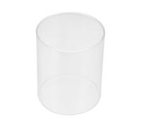 SOLUSTRE Cuenco de Vidrio Transparente Cilíndrico 8 Cm Diámetro X 9,5 Cm Alto, Recipiente para Conservar Alimentos Frescos, Ensaladera Artística para Frutas y Verduras, Vajilla para Servir