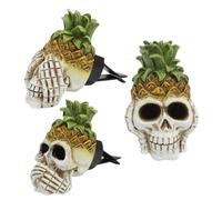 SOLUSTRE Decoración De Coche Aromaterapia y Cabeza De Fantasma Clips De Calavera Para Ventilación De Coche Accesorios De Ambientador Para Interior Automotriz