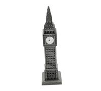 SOLUSTRE Del Big De Metal Torre De Reloj Arquitectónica Torre De Reloj De Mesa Vintage para Decoración De Souvenirs Temáticos De Londres Casa y Oficina