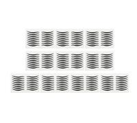 SOLUSTRE Delineador de Ojos Color Intenso 80 Pares de Pegatinas Negro a Prueba de Agua, Adhesivas Plástico para Maquillaje en Fiestas Nocturnas