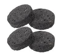 SOLUSTRE Difusores aromaterapia Negros de Piedra 4 Piezas para y Estudios de Yoga, Bloques de 60 mm para difusión pasiva de aceites Esenciales