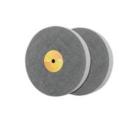 SOLUSTRE Disco Abrasivo de Fibra de Nailon Gris 150 X 25 Mm 7 Unidades, Rueda de Pulido y Almohadilla de Pulido para Amoladora, Pulidor de Metal y Madera, Accesorio para Lijadora Eléctrica