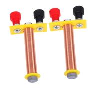 SOLUSTRE Electroimán Solenoide T Forma Kit de Experimentos de Física Bobina de Inducción para Demostraciones de Circuitos Eléctricos Herramienta Didáctica para Estudiantes