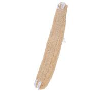 SOLUSTRE Esponja Vegetal Natural de Lufa Beige para Baño Fina Elaboración y Practicidad, Adecuado para Exfoliar la Piel Espalda en Hombres y Mujeres