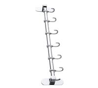 SOLUSTRE Estantería de Pared para Cocina sin Taladro, Percha de Acero Inoxidable Fácil de Limpiar, Organizador Multifuncional para Toallas y Utensilios