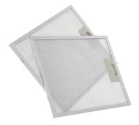 SOLUSTRE Filtros de Malla Metálica para Campana Extractora, 2 Unidades, 260×320×9 Mm, 3 Capas, Marco de Aluminio, Lavables y Reutilizables, Filtro de Grasa para Cocina, Compatible Varios