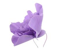 SOLUSTRE Flower Girl Hair Accessory Floral Headband Tea Party Fascinator Lightweight Cloth Headdress For Weddings Festivals And Special Occasions