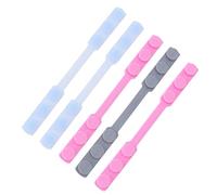 SOLUSTRE Gancho Ajustable para 5 Piezas Reutilizables de Silicona Antideslizante Color Aleatorio para Protección de Orejas Uso Cómodo y Compatible de Tela