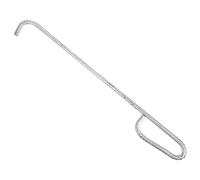 SOLUSTRE Gancho para Puertas Enrollables y Tapas de Alcantarilla Herramienta Multifuncional Resistente para Manijas de Puertas Enrollables y Tapas Pesadas Exteriores
