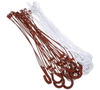 SOLUSTRE Ganchos para Colgar Macetas de Plástico, Set de 20 Unidades Diseño Multifuncional para Jardineras y Plantas Colgantes en Exteriores E Interiores