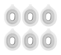 SOLUSTRE Guías de Resorte de Válvula para Trompeta, Accesorios de Plástico y Metal, Paquete de 6 Piezas para Reparación y Mejora de Sonido