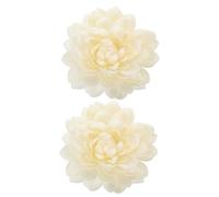 SOLUSTRE Hebilla para Amarre de Cortina Floral 2 Pcs Clip para Sujetar Cortinas Abrazadera Decorativa de Material Elegante para Hogar para Decoración de Ventanas