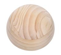 SOLUSTRE Herramienta de Cerámica de Madera para Modelado Geométrico Forma Semicircular, Material de Pino Beige, Limpieza Rápida Adecuado para Estudio y Bricolaje