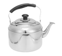 SOLUSTRE Hervidor de Agua Eléctrico Calentamiento Rápido 4l de Acero Inoxidable y Protección Antiquemaduras para Cocina y Salones de Té