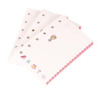 SOLUSTRE Hojas Sueltas de Repuesto para Cuaderno A7, Papel Colorido de 3piezas para Tomar Notas, Compatible Archivadores de 6 Anillas, Adecuado para Oficina y Hogar