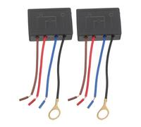 SOLUSTRE Interruptor Táctil para Lámparas LED Regulador de Intensidad de Luz en 4 Niveles, 2 Unidades, Sensor Táctil y Estructura Estable, Adecuado para Lámparas de Mesa en Espacios