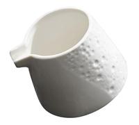 SOLUSTRE Jarra de Leche de Cerámica 225 Ml Boquilla Delgada, Pequeña y Compacta para Salsa y Café, Dispensador Multiusos Fácil de Limpiar, Adecuado para Cocina y Restaurante