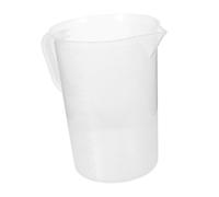 SOLUSTRE Jarra Medidora de Plástico Resistente Doble y Resistencia al Calor para Cocina y Taller de Limpiar y Almacenar