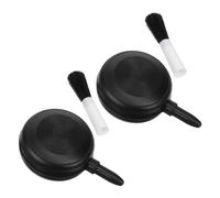 SOLUSTRE Kit de Limpieza Soplador de Aire y Cepillo, 2 Piezas, Herramienta Portátil para Eliminar Polvo en Lentes, Ordenadores y Cámaras