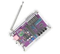 SOLUSTRE Kit de Radio para Soldar en Acrílico y Acero Inoxidable DIY Electrónico Herramientas de Soldadura y Accesorios para Proyectos de Aprendizaje Stem