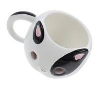 SOLUSTRE Linda Taza de Cerámica Forma de Gato para Café y Té, Capacidad 430ml, Resistente y Versátil, Adecuado Hogar y Cafeterías