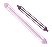 SOLUSTRE Marcadores de Puntos para Tejer 2 Piezas, Alfileres de Puntada de Plástico Ligeros y Anti-desprendibles para Manualidades de Crochet y Tejido