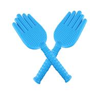 SOLUSTRE Masaje Meridiano Forma de Mano de Palmaditas Terapia de Golpe para Puntos de Acupuntura Herramienta de Masaje