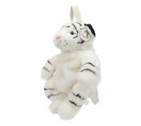 SOLUSTRE Mochila Peluche Infantil con Diseño de Tigre para Niñas Mochila de Dibujos Animados Suave y Duradera para Guardería y Escuela