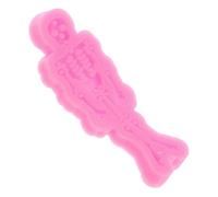 SOLUSTRE Molde de Silicona de Calavera y Mano Esqueleto Diseño Creativo para Resina Fácil de Usar, Versátil para Hacer Llaveros y Manualidades Familiares