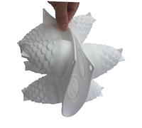 SOLUSTRE Molde de Silicona para Hornear Cavidades Forma de Piña y Piña de Pino Molde Antiadherente para Pasteles Mousse Helados y Chocolate Color Blanco