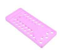 SOLUSTRE Molde para Bálsamo Labial DIY con Bandeja Espátula Kit para Relleno de Labiales Caseros PP Resistente y Ligero para Creación de Bálsamos Naturales y Hidratantes