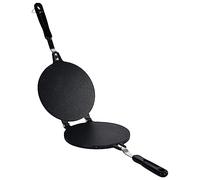 SOLUSTRE Molde para Hornear Crepes Huevo Antiadherente Herramienta Doble Cara para Cocina Accesorio Versátil para Repostería y Cocina Gas