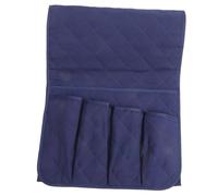 SOLUSTRE Organizador Reposabrazos Sofá Azul Resistente y Práctico con para Mandos Bebidas y Objetos Bolsa Colgante para Almacenamiento Salón y Dormitorio