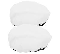 SOLUSTRE Pantalla de Lámpara de Tela 27 Cm 2 Piezas, Cubierta Difusora Redonda para Luz de Fotografía, Accesorio Reutilizable para Iluminación de Estudio y Relleno de Luz