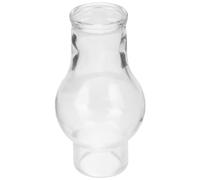 SOLUSTRE Pantalla de Vidrio Engrosado para Lámpara de Aceite, Cubierta Transparente Resistente al Viento y Altas Temperaturas, Tamaño Pequeño para Lámparas de Queroseno, Adecuado