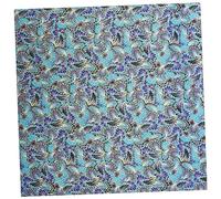 SOLUSTRE Pañuelo Envolvente Japonés De Diseño De Pavo Real Para y Decoraciones Práctico y Elegante Para Amantes Cultura Japonesa