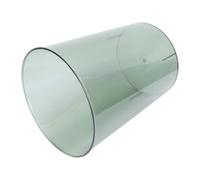 SOLUSTRE Papelera Redonda Doméstica de Gran Capacidad de Pet Transparente, Cubo de Basura para Hogar y Oficina, Contenedor Práctico y Sencillo para Residuos, 1 Unidad