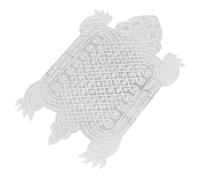 SOLUSTRE para Teléfono Móvil de Tortuga de Metal Plata, Accesorio Único y Estilizado Que Añade Personalidad y