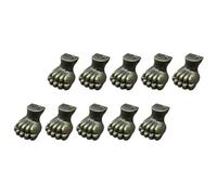 SOLUSTRE Patas de Caja de Madera 28 MM Estilo Antiguo 10 Piezas Bases Decorativas para Muebles Protectores de Esquinas para Joyeros y Cajas Accesorios para Muebles y Almacenamiento