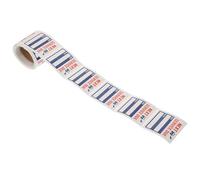 SOLUSTRE Pegatinas Adhesivas Impermeables para Coche, Rollo de 150 Unidades, Etiquetas Removibles de Recordatorio de Servicio, Calcomanías para Ventana de Automóvil, Pegatina Vinilo