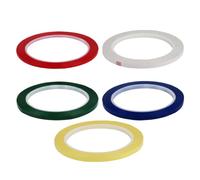 SOLUSTRE Pegatinas para Violín para Principiantes y Niños, Cinta de Pvc Removible y Segura para Diapasón, 5 Rollos de Guía de Dedo para Aprendizaje Musical
