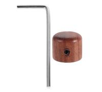 SOLUSTRE Perilla de Control de Madera de Palisandro para Guitarra Eléctrica y Acústica, Tapa de Potenciómetro para Volumen y Tono, Repuesto Funcional y Compatible para Accesorios