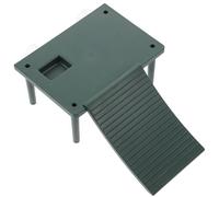SOLUSTRE Plataforma de Secado para Tortugas Verde, Mesa para Tomar el Sol para Reptiles, Isla Flotante para Terrarios Acuáticos y Terrestres, Accesorio de Paisajismo para Tortugas
