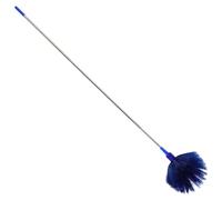 SOLUSTRE Plumero Reutilizable Portátil de Plástico Azul para Interiores de Vehículos y Ventanas, para Limpiar Rincones Difíciles y Espacios Estrechos